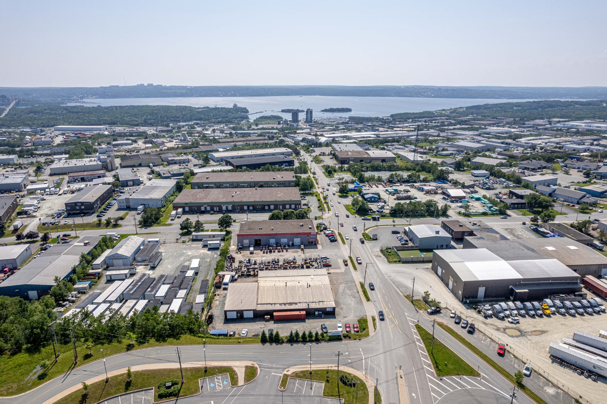 Burnside Industrial Park Aerial View